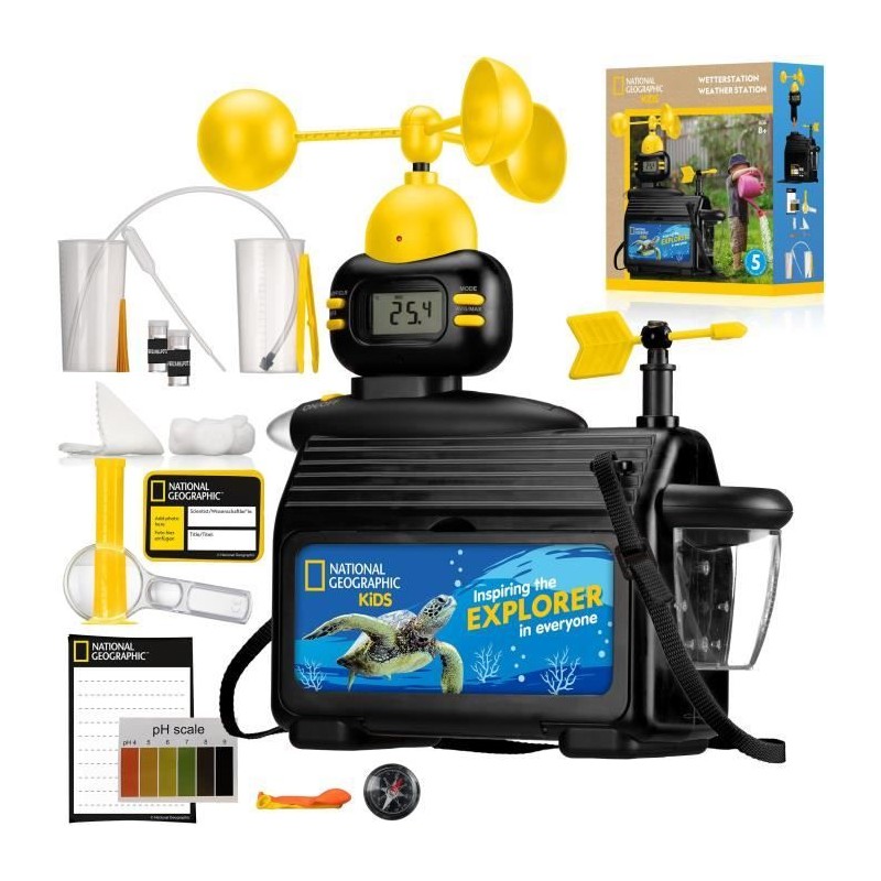 Station météo pour enfants - Jeu de découverte - BRESSER - Des 8 an