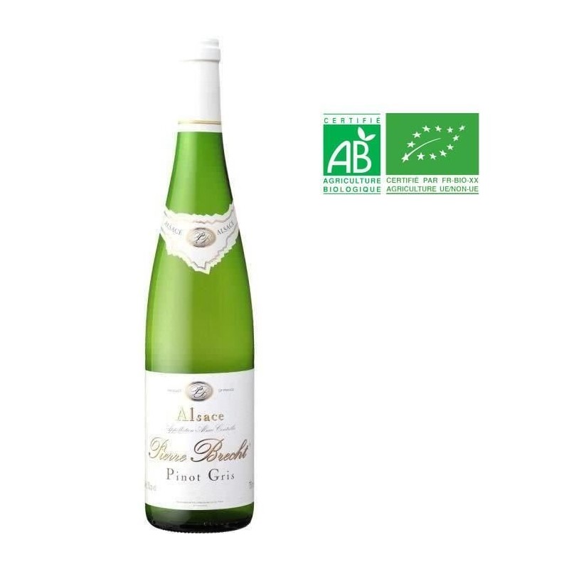 Pierre Brecht 2023 Pinot Gris Réserve - Vin blanc d'Alsace Pierre Brecht 2023 Pinot Gris Réserve - Vin blanc d'Alsace