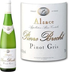 Pierre Brecht 2023 Pinot Gris Réserve - Vin blanc d'Alsace