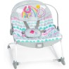 BRIGHT STARTS Transat bébé évolutif Arc-en-Ciel, rose, Vibrations a