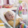 BRIGHT STARTS Transat bébé évolutif Arc-en-Ciel, rose, Vibrations a