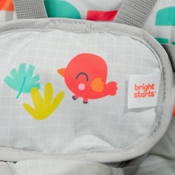 BRIGHT STARTS Transat bébé Balancelle électrique pliable – Animau
