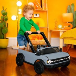 BRIGHT STARTS Trotteur et pousseur Voiture Ford Bronco 4-en-1, jouet d