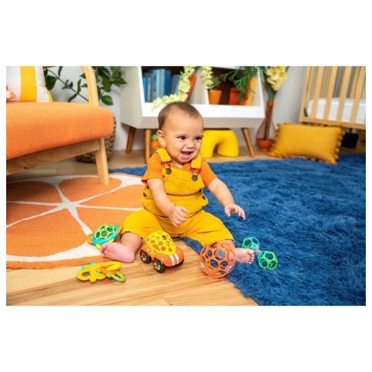 BRIGHT STARTS Coffret cadeau naissance bébé, bapteme, Noel, 0 a 24 mois, 5 jouets O BAll, hochet, voiture, anneau de dentition BRIGHT STARTS Coffret cadeau naissance bébé, bapteme, Noel, 0 a 24 mois, 5 jouets O BAll, hochet, voiture, anneau de dentition
