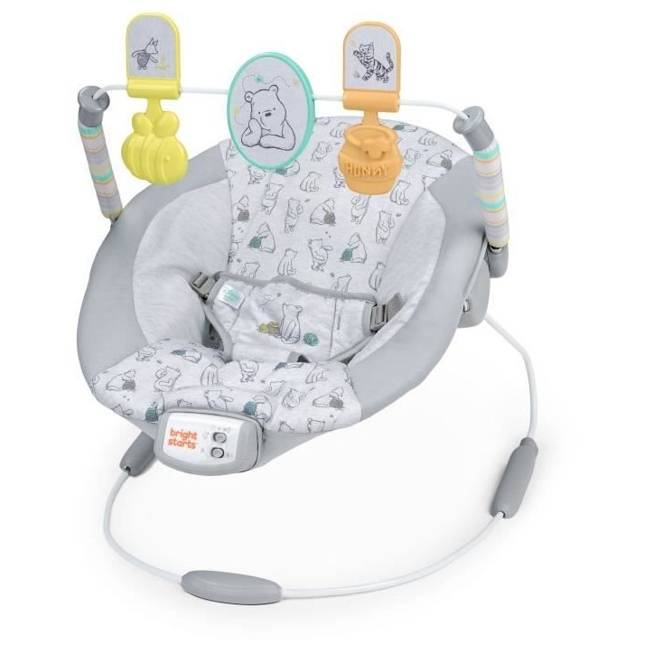 DISNEY BABY - WINNIE-Transat bébé évolutif Arche avec jouets d'éveil amovible - Evolutif de 0 a 6 mois. Cadeau Noel
