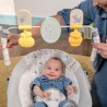 DISNEY BABY - WINNIE-Transat bébé évolutif Arche avec jouets d'éve