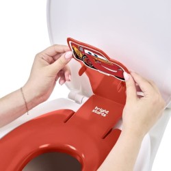 DISNEY BABY- CARS- Réducteur de lunette de toilette enfant universel