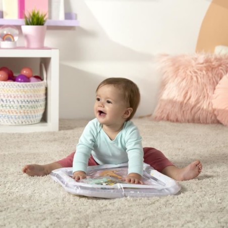 DISNEY BABY PRINCESSES Tapis d'eau bébé - Jeu sensoriel d'éveil, Gonflable, Des la naissance, Facile a nettoyer, Cadeau Noel