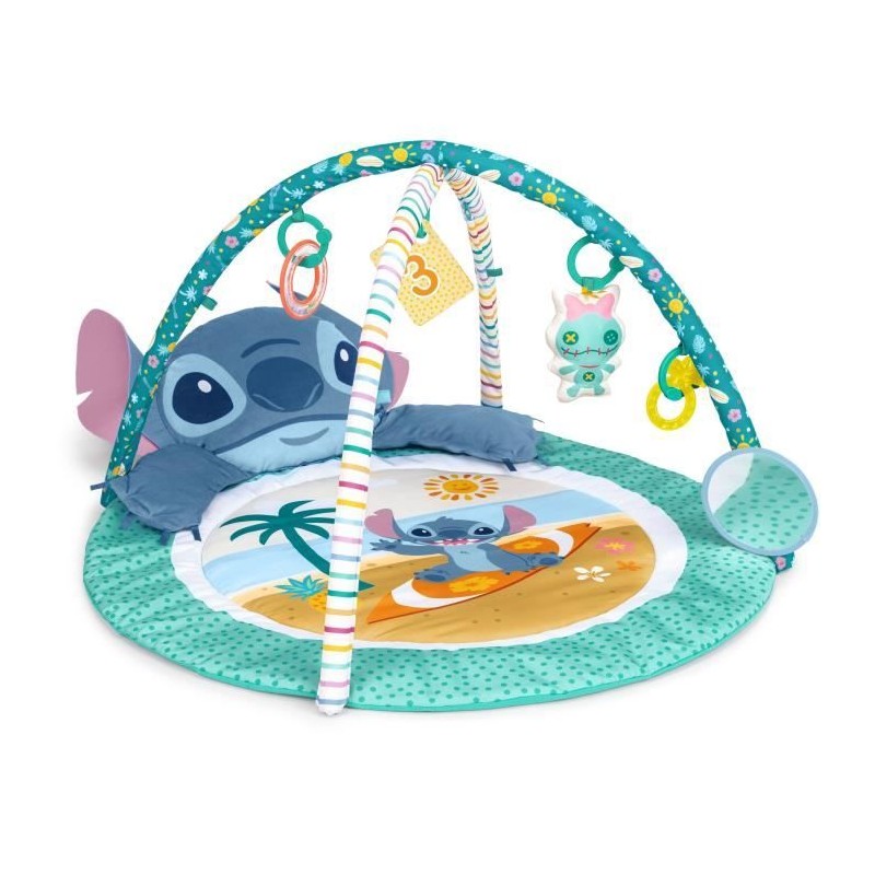 DISNEY BABY - STITCH - Tapis de sol éveil bébé, évolutif, arche av DISNEY BABY - STITCH - Tapis de sol éveil bébé, évolutif, arche av
