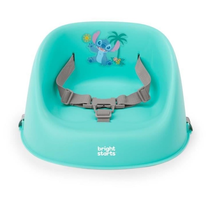 DISNEY BABY - STITCH - Rehausseur de chaise bébé évolutif de 6 mois a 3 ans, Universel, Harnais 3 points, Facile a nettoyer DISNEY BABY - STITCH - Rehausseur de chaise bébé évolutif de 6 mois a 3 ans, Universel, Harnais 3 points, Facile a nettoyer
