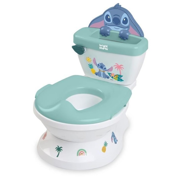 DISNEY BABY - STITCH - Mini toilette avec réducteur de lunette de toilette inclus, 2 en 1, Pot amovible facile a nettoyer DISNEY BABY - STITCH - Mini toilette avec réducteur de lunette de toilette inclus, 2 en 1, Pot amovible facile a nettoyer