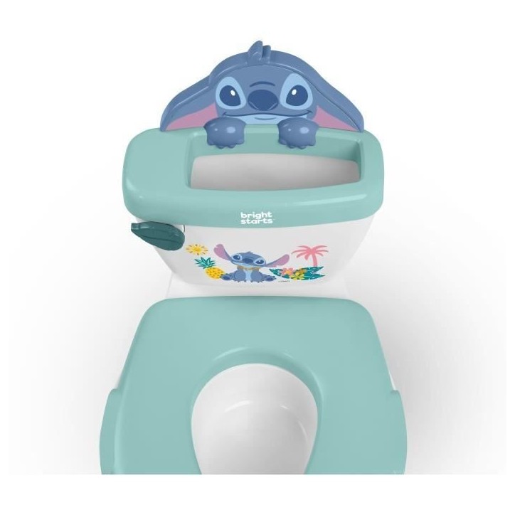 DISNEY BABY - STITCH - Mini toilette avec réducteur de lunette de toilette inclus, 2 en 1, Pot amovible facile a nettoyer DISNEY BABY - STITCH - Mini toilette avec réducteur de lunette de toilette inclus, 2 en 1, Pot amovible facile a nettoyer