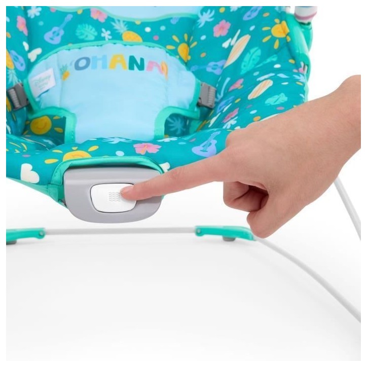 DISNEY BABY - STITCH - Transat bébé, Arche avec jouets d'éveil amovible, Vibrations apaisantes, évolutif de 0 a 6 mois DISNEY BABY - STITCH - Transat bébé, Arche avec jouets d'éveil amovible, Vibrations apaisantes, évolutif de 0 a 6 mois