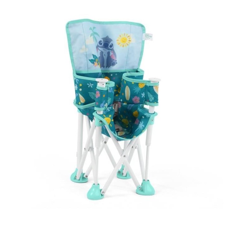 DISNEY BABY - STITCH - Rehausseur de chaise pliable, Léger et facile a nettoyer, Sac de transport inclus DISNEY BABY - STITCH - Rehausseur de chaise pliable, Léger et facile a nettoyer, Sac de transport inclus