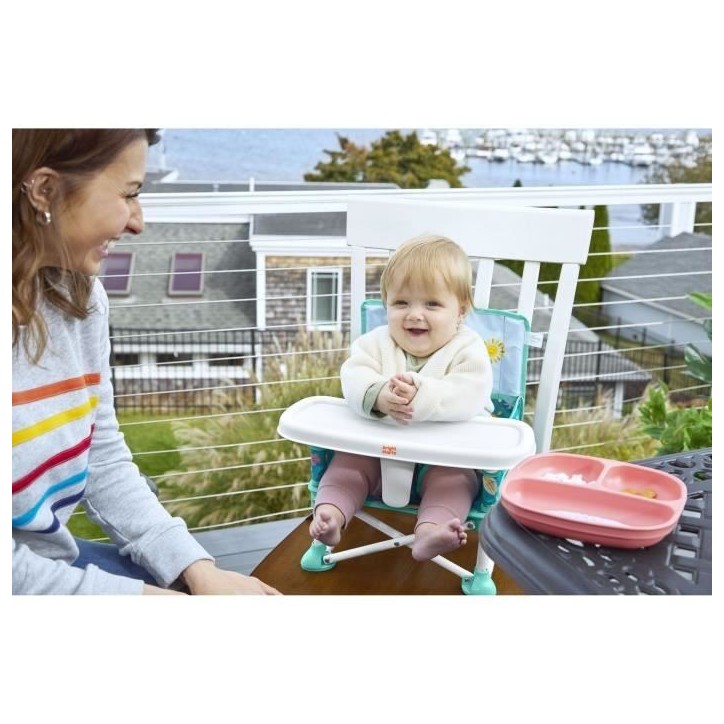 DISNEY BABY - STITCH - Rehausseur de chaise pliable, Léger et facile a nettoyer, Sac de transport inclus DISNEY BABY - STITCH - Rehausseur de chaise pliable, Léger et facile a nettoyer, Sac de transport inclus