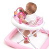 BRIGHT STARTS Trotteur pour bébé fille évolutif et pliable 2-en-1 -