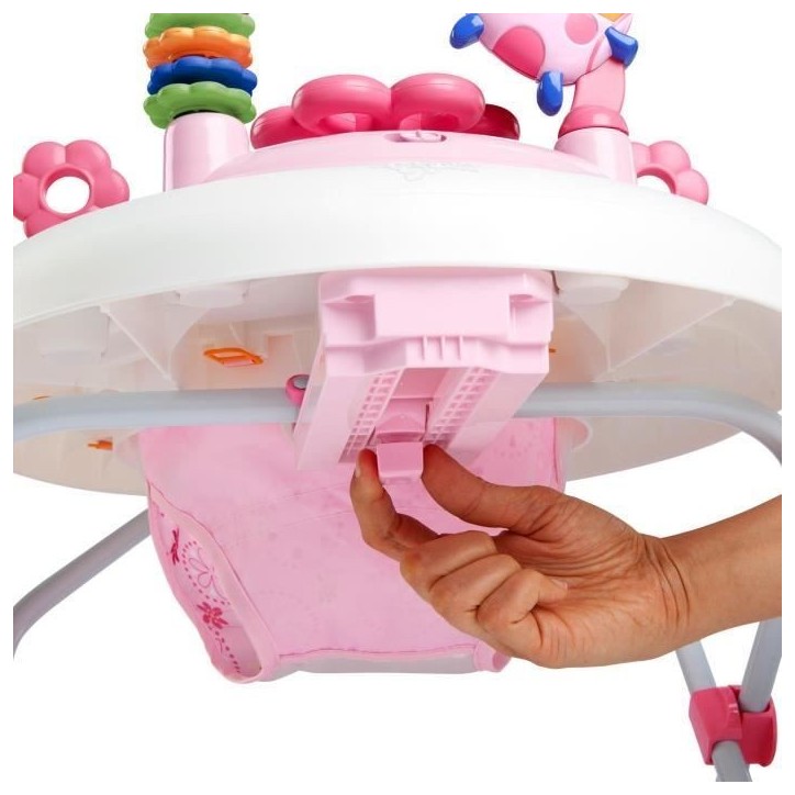 BRIGHT STARTS Trotteur pour bébé fille évolutif et pliable 2-en-1 - Jardin Rose - Cadeau Noel bébé, Musique, Hauteur Régla BRIGHT STARTS Trotteur pour bébé fille évolutif et pliable 2-en-1 - Jardin Rose - Cadeau Noel bébé, Musique, Hauteur Régla