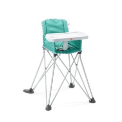 BRIGHT STARS Pop N Dine- Chaise haute pour repas bébé, pliable, noma