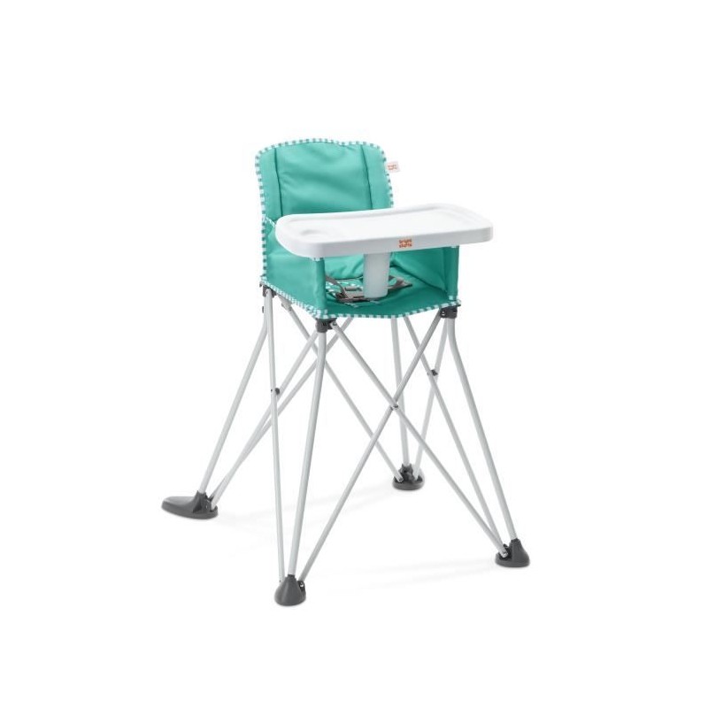 BRIGHT STARS Pop N Dine- Chaise haute pour repas bébé, pliable, noma