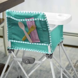 BRIGHT STARS Pop N Dine- Chaise haute pour repas bébé, pliable, noma