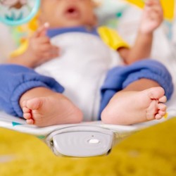 BRIGHT STARS Transat pour bébé - Safari - Arche avec jouets d'éveil