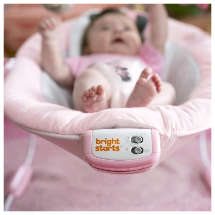 DISNEY BABY -MINNIE-Transat bébé arche avec jouets d'éveil Disney amovible, 8 Mélodies, Vibrations calmantes, Cale tete évo DISNEY BABY -MINNIE-Transat bébé arche avec jouets d'éveil Disney amovible, 8 Mélodies, Vibrations calmantes, Cale tete évo