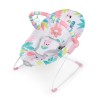 BRIGHT STARTS Transat pour bébé Flamant Rose, Vibrations apaisantes,