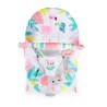 BRIGHT STARTS Transat pour bébé Flamant Rose, Vibrations apaisantes,
