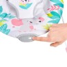 BRIGHT STARTS Transat pour bébé Flamant Rose, Vibrations apaisantes,