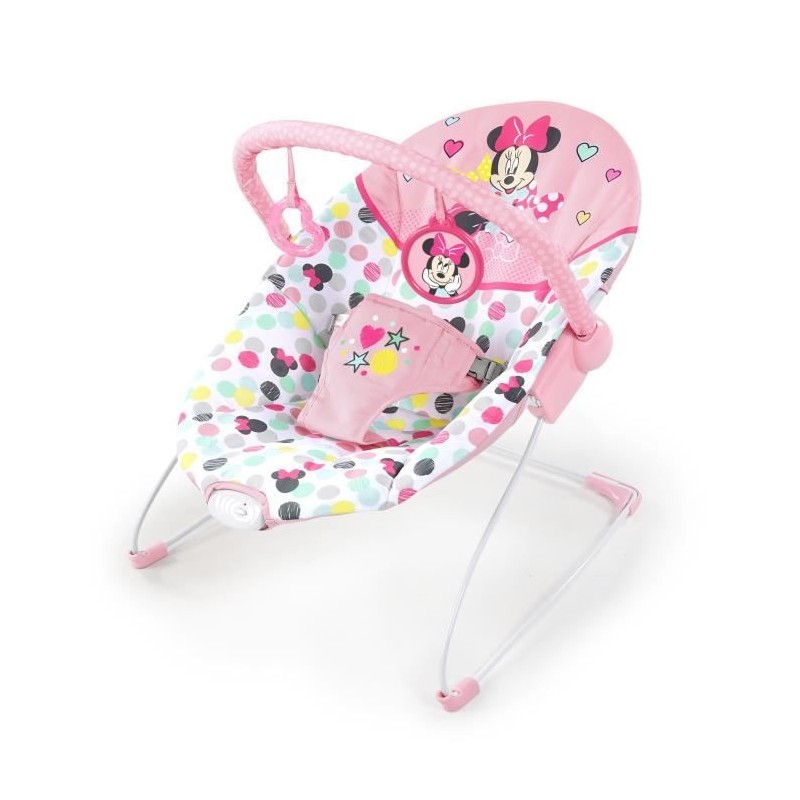 DISNEY BABY -MINNIE- Transat bébé Confettis, Arche avec jouets d'év DISNEY BABY -MINNIE- Transat bébé Confettis, Arche avec jouets d'év