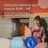Systeme filtration a eau BRITA - MyPure Slim - Cartouche de rechange -