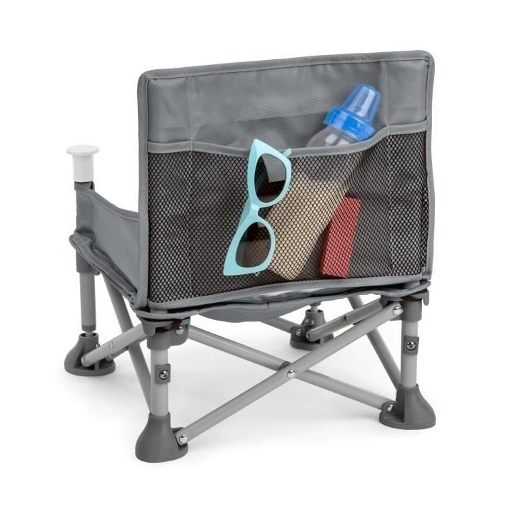 BRIGHT STARTS Rehausseur de chaise pliable, PoP N Sit, nomade, de voyage, Léger et facile a nettoyer, Sac de transport inclus BRIGHT STARTS Rehausseur de chaise pliable, PoP N Sit, nomade, de voyage, Léger et facile a nettoyer, Sac de transport inclus