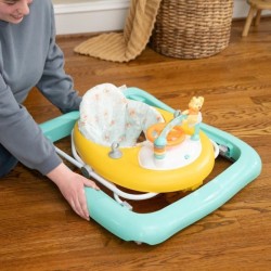 DISNEY BABY -WINNIE- Trotteur bébé évolutif et pliable 2-en-1, Joue