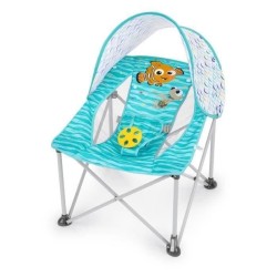 DISNEY BABY- NEMO- Transat bébé pliable Pop 'N Chill, pare soleil SP