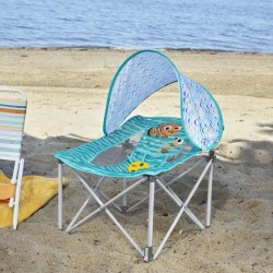 DISNEY BABY- NEMO- Transat bébé pliable Pop 'N Chill, pare soleil SP