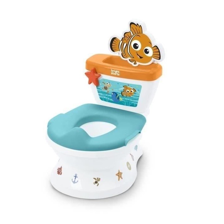 DISNEY BABY - NEMO- Mini toilette avec réducteur de lunette de toilette inclus, 2 en 1, MySize, Pot amovible facile a nettoyer DISNEY BABY - NEMO- Mini toilette avec réducteur de lunette de toilette inclus, 2 en 1, MySize, Pot amovible facile a nettoyer