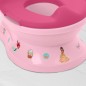 DISNEY BABY - PRINCESSES- Mini toilette avec réducteur de lunette de toilette inclus, 2 en 1, MySize, Pot amovible facile a net