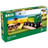 Train des Animaux de la Ferme - BRIO - Circuit en bois - Ravensburger