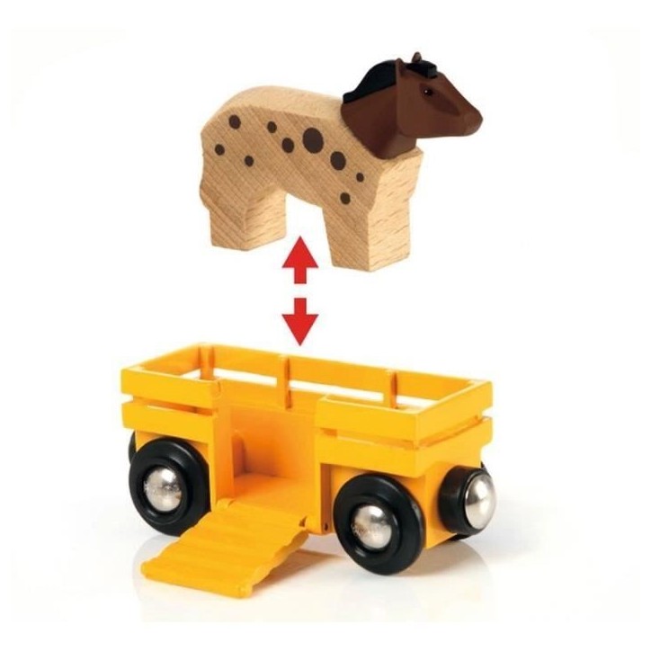 Train des Animaux de la Ferme - BRIO - Circuit en bois - Ravensburger - Mixte des 3 ans Train des Animaux de la Ferme - BRIO - Circuit en bois - Ravensburger - Mixte des 3 ans