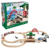 Brio World Circuit Plateforme Voyageurs - Coffret complet 42 pieces -