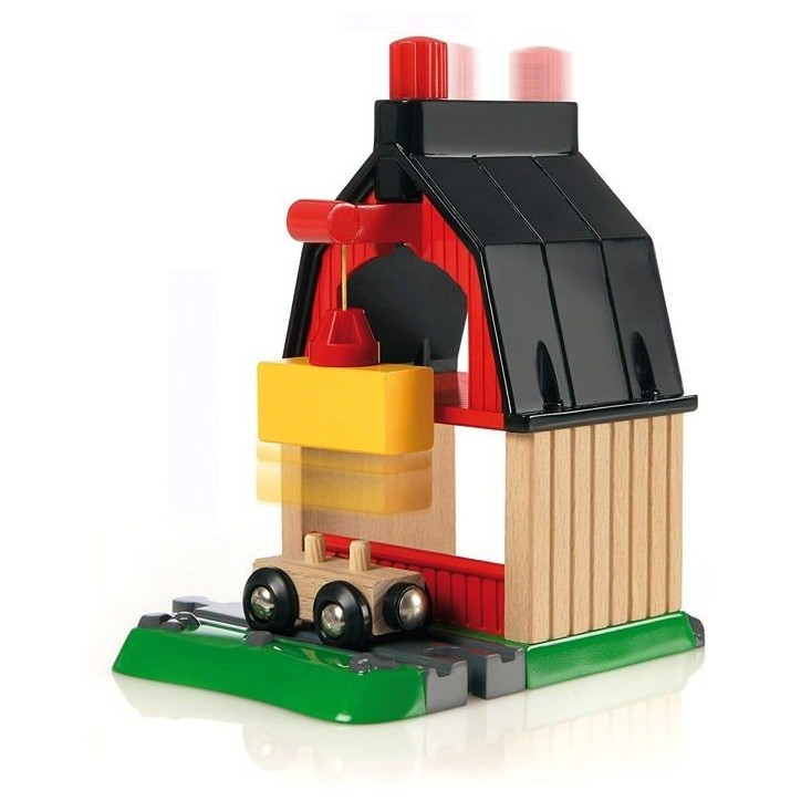 Circuit de la Ferme en bois BRIO - Coffret complet 20 pieces - Ravensburger Circuit de la Ferme en bois BRIO - Coffret complet 20 pieces - Ravensburger