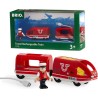 Train de Voyageur Rechargeable BRIO - Circuit de train en bois - Raven