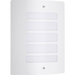 Applique murale extérieure TODD - BRILLIANT - Blanc - Métal et plast