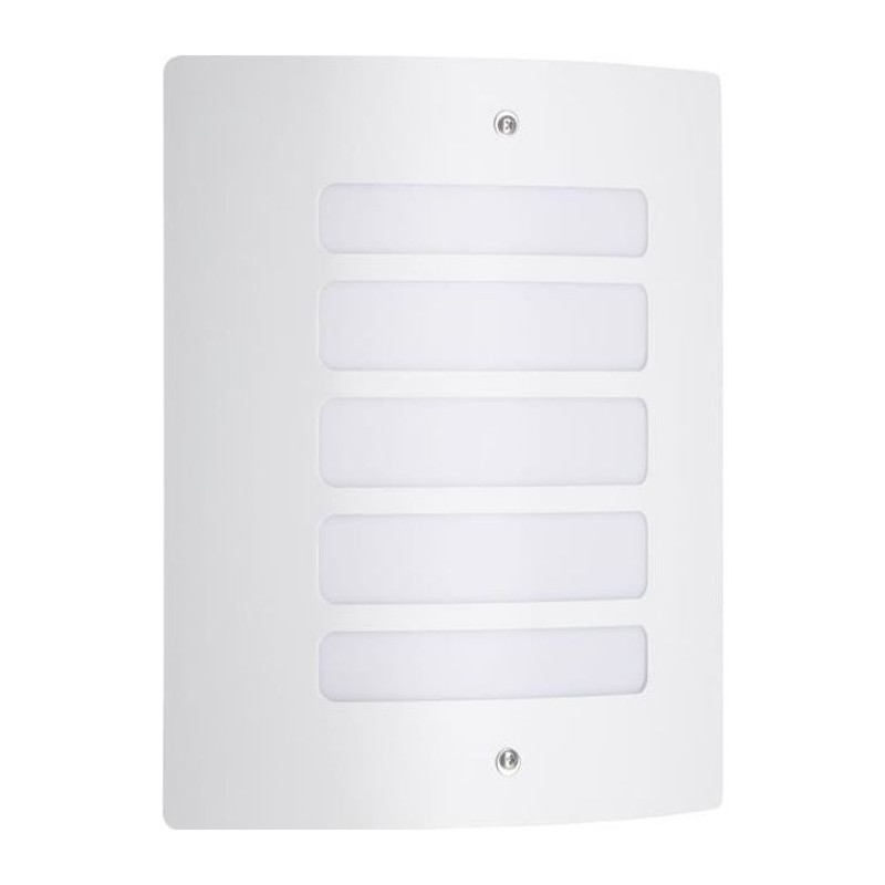 Applique murale extérieure TODD - BRILLIANT - Blanc - Métal et plast