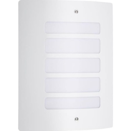 Applique murale extérieure TODD - BRILLIANT - Blanc - Métal et plast