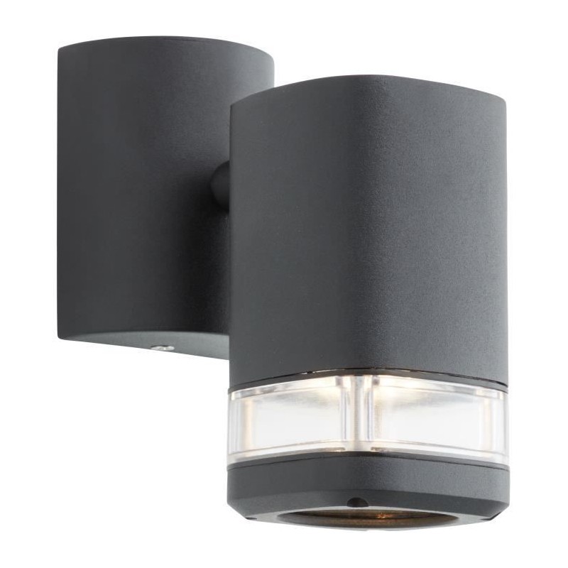 Applique extérieure - JANDY - noir - métal/verre - GU10 max 18W - IP Applique extérieure - JANDY - noir - métal/verre - GU10 max 18W - IP