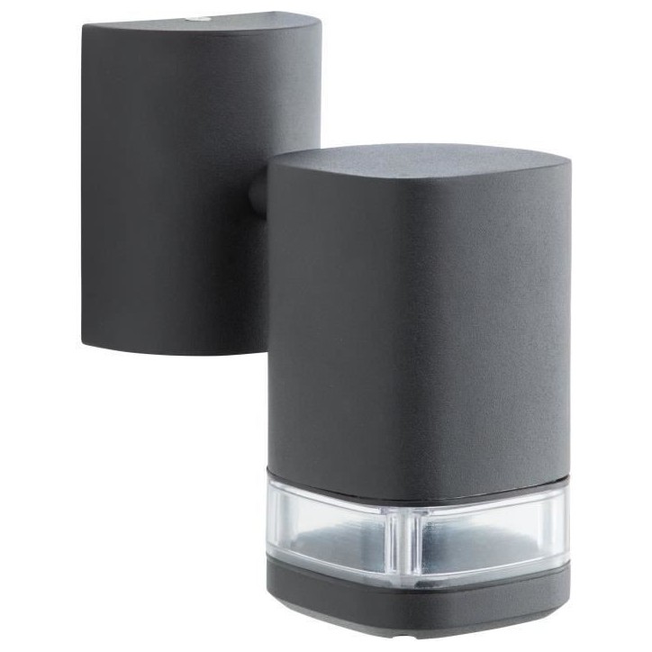 Applique extérieure - JANDY - noir - métal/verre - GU10 max 18W - IP44 Applique extérieure - JANDY - noir - métal/verre - GU10 max 18W - IP44