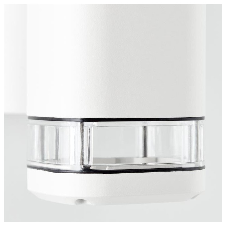 Applique extérieure - BRILLIANT - JANDY - Blanc - Métal/verre - GU10 max 2x18W - IP44 Applique extérieure - BRILLIANT - JANDY - Blanc - Métal/verre - GU10 max 2x18W - IP44