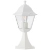 Borne extérieure NISSIE blanc - Brilliant - Métal/verre - IP44 - 1xE