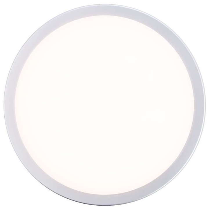 Plafonnier extérieur - BRILLIANT - DEVORA - LED intégré - 1600 lm - 3000K - argent Plafonnier extérieur - BRILLIANT - DEVORA - LED intégré - 1600 lm - 3000K - argent